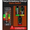 AKIELO baterijų testeris su LCD ekranu AA, AAA, C, D, 9 V ir mygtukinėms baterijoms BT-001