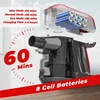 Akitas belaidis vertikalus dulkių siurblys 450 W, 45 kPa, 60 min V10A