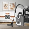Akitas dulkių siurblys su maišeliu 900 W, HEPA H13 filtru ir 10 m veikimo spinduliu C11WT