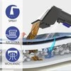 Akitas dulkių siurblys X7 600 W su savaiminio valymo funkcija, 14 kPa galia, dvigubu baku