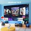 AKIYO mini projektorius su Wi-Fi 6, Bluetooth 5.4 ir 1080p palaikymu O2