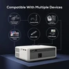 AKIYO nešiojamas projektorius Full HD 1080p su Wi-Fi 6 ir Bluetooth 5.2 O8