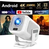 AKIYO nešiojamasis projektorius 1080P, 4K, Wi-Fi 6, Bluetooth, autofokusas O4