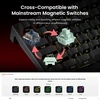 Akko magnetinė žaidimų klaviatūra TAC75, 75%, Rapid Trigger, 8K Hz, ARGB, USB-C