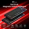 Akko magnetinė žaidimų klaviatūra TAC75, 75%, Rapid Trigger, 8K Hz, ARGB, USB-C