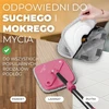 ALANBERG grindų valymo rinkinys su dviem kameromis, teleskopiniu kotu iki 160 cm ir 2 mikropluošto pagalvėlėmis