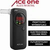 Alkotesteris ACE One Juodas elektrocheminis alkomatis, paklaida iki 0.05 ‰, vaizdinis įspėjimas