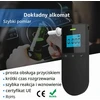 Alkotesteris WeiguoIOT alkoholio matuoklis su elektrocheminiu jutikliu, LCD ekranu ir 10 įrašų AT8030