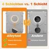 Alloytool dulkių maišeliai 3.5 L Ecovacs Deebot X8/X9, T50 ir T80 robotams T50-CD