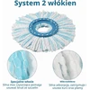 Alloytool keičiamos grindų plovimo šluostės Leifheit Clean Twist Disc Mop Ergo, 4 vnt., 52104