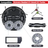 Alloytool roboto dulkių siurblio priedų rinkinys Ecovacs Deebot X1 Omni, X1 e Omni ir X1 Turbo ECVSX1