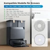 Alloytool robotų dulkių siurblių šluostės Ecovacs Deebot T50, T30, T20 ir X2, 8 vnt., ET50-8W