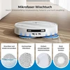 Alloytool robotų dulkių siurblių šluostės Ecovacs Deebot T50, T30, T20 ir X2, 8 vnt., ET50-8W