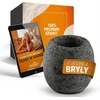 ALPENHAUCH akmeninis aromatų dubenėlis pirčiai iš steatito 4 × 4 × 5 cm