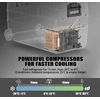 Alpicool automobilinė šaldytuvo-šaldiklio dėžė, kompresorinė, 50 l, 12 V, T50 modelis