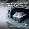 Alpicool mini šaldytuvas su kompresoriumi 12 l, 12 V, nešiojamas automobilinis šaldytuvas C12PT