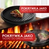 Amandi ketaus puodo rinkinys olandiškas puodas 7,4 l su kojelėmis ir 1,8 l dangčiu keptuve Bl002