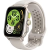 Amazfit Cheetah Square išmanusis laikrodis bėgimui su 1,75 colio AMOLED, dvigubu GPS, baltas