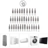 Amazon Basics 73 dalių magnetinis reketinių raktų ir precizinių atsuktuvų rinkinys DS-AMZ035
