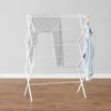 Amazon Basics drabužių džiovyklė, metalinė, balta, 106 x 75 x 37 cm, sulankstoma