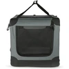 Amazon Basics sulankstomas 4 durų transportavimo krepšys mažiems gyvūnams 66 × 46 × 46 cm 12002N-26-APL