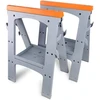 Amazon Basics sulankstomas pjovimo stovas, 408 kg apkrova, 2 vnt., AMZ1719