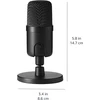 Amazon Basics USB kondensatorinis kardioidinis mikrofonas su 14 mm diafragma, AMZ-S6524A