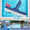 AMFUN baseino valymo tinklų ir šepetėlio rinkinys, 2 vnt., smulki tinklelė, ilgomis rankenomis