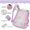 Amythe ergonomiška mokyklinė kuprinė vaikams, vandeniui atspari, 18 l, rožinė, BP120440