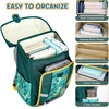 Amythe vaikų ergonominė kuprinė, žalia, 18 l, vandeniui atspari, BP120440 modelis