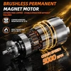 ANEELV bešepetėlinis mini grandininis pjūklas DEWALT 18 V akumuliatoriui BB193