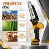 ANEELV bešepetėlinis mini grandininis pjūklas DEWALT 18 V akumuliatoriui BB193