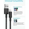 Anker 1,8 m Lightning įkrovimo kabelis iPhone telefonams, 2 vnt., juodas