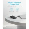 Anker 20 000 mAh 87 W nešiojamas power bank su USB‑C laidu, juodas