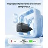 Anker 30 W GaN USB-C sieninis įkroviklis su 0,9 m USB-C laidu, juodas