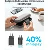 Anker 30 W GaN USB-C sieninis įkroviklis su 0,9 m USB-C laidu, juodas