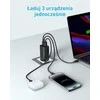 Anker 335 USB-C sieninis įkroviklis 67 W, 3 lizdai (2x USB-C, 1x USB-A) su kabeliu 1,5 m