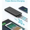 Anker 337 Power Bank PowerCore 26800mAh išorinis akumuliatorius, 3x USB, juodas