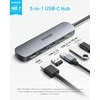 Anker 5-i-1 USB-C hub su 4K 30Hz HDMI, 100W Power Delivery ir USB-A/USB-C prievadais A8357