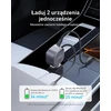 Anker automobilinis USB-C įkroviklis 75 W su 75 cm integruotu laidu ir USB-C jungtimis, ultrakompaktiškas, A2738
