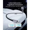 Anker automobilinis USB-C įkroviklis 75 W su 75 cm integruotu laidu ir USB-C jungtimis, ultrakompaktiškas, A2738