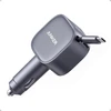 Anker automobilinis USB-C įkroviklis 75 W su 75 cm integruotu laidu ir USB-C jungtimis, ultrakompaktiškas, A2738