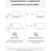 Anker belaidė vertikali ergonomiška optinė pelė, USB, 800/1200/1600 DPI, 5 mygtukai, juoda