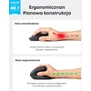 Anker belaidė vertikali ergonomiška optinė pelė, USB, 800/1200/1600 DPI, 5 mygtukai, juoda