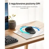 Anker belaidė vertikali ergonomiška optinė pelė, USB, 800/1200/1600 DPI, 5 mygtukai, juoda