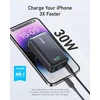Anker išorinis akumuliatorius 10000 mAh, Power Delivery 30 W, USB-C ir USB-A jungtys, A1256011