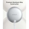 Anker MagGo belaidė magnetinė Qi2 15 W įkrovimo stotelė, USB‑C, balta