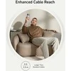 Anker MagGo belaidė magnetinė Qi2 15 W įkrovimo stotelė, USB‑C, balta