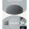 Anker MagGo belaidis magnetinis Qi2 15 W įkroviklis padeliu, juodas