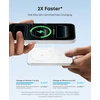 Anker magnetinis belaidis išorinis akumuliatorius 5000 mAh, 15 W MagSafe Qi2, USB-C, Nano Slim modelis A1665